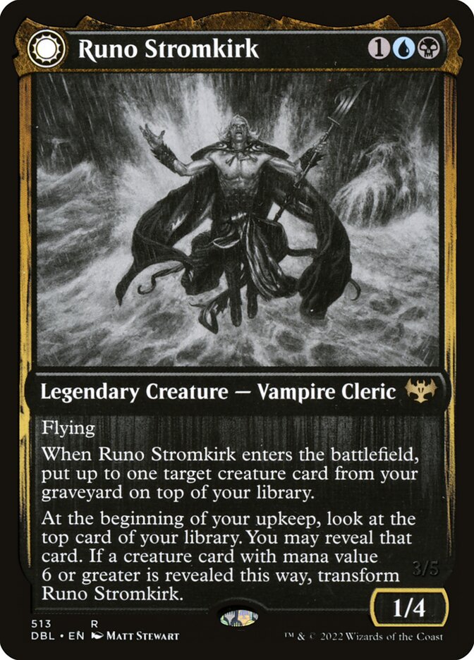 Runo Stromkirk - carta Magic The Gathering