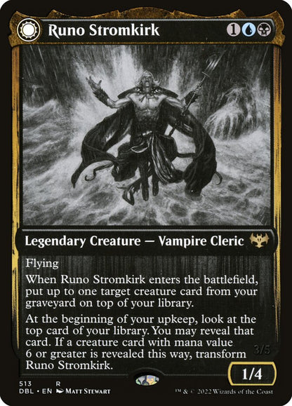Runo Stromkirk - carta Magic The Gathering