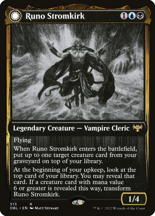 Runo Stromkirk - carta Magic The Gathering