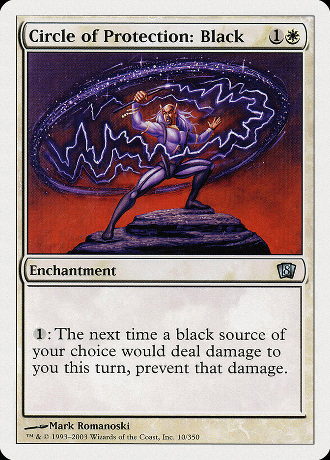 Circle of Protection: Black - carta Magic The Gathering