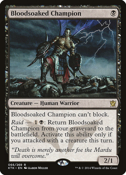 Bloodsoaked Champion - KTK-066-NF-STD