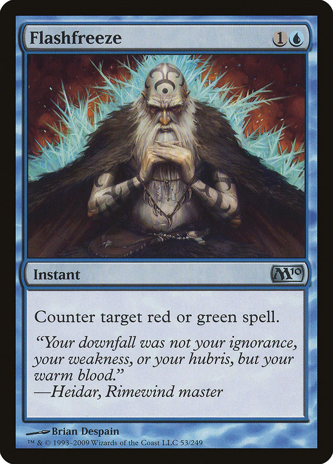 Flashfreeze - carta Magic The Gathering
