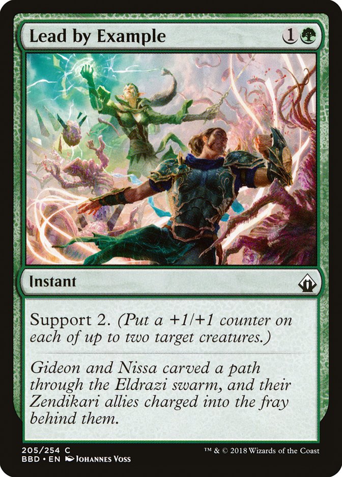 Lead by Example - carta Magic The Gathering