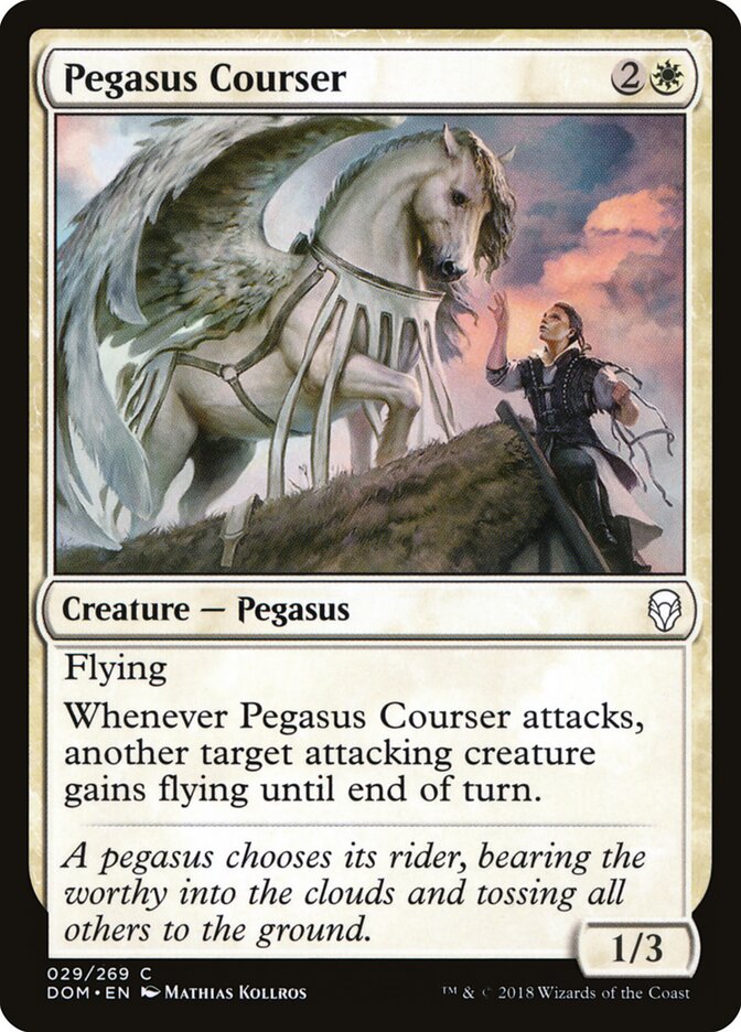 Pegasus Courser - carta Magic The Gathering
