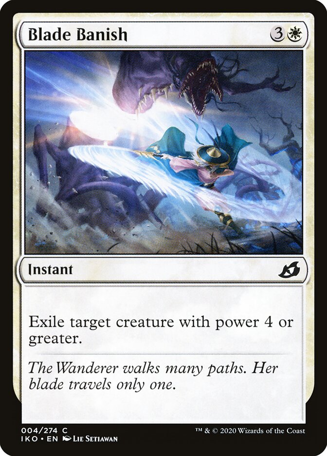 Blade Banish - carta Magic The Gathering