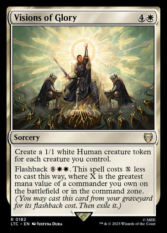 Visions of Glory - carta Magic The Gathering