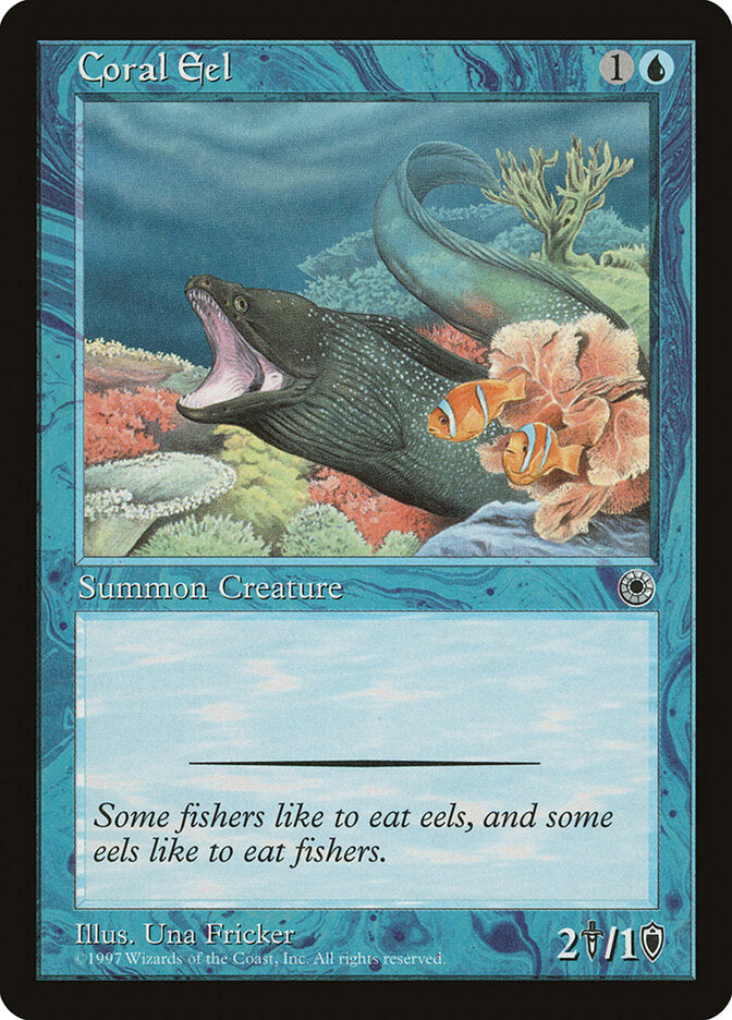 Coral Eel - carta Magic The Gathering