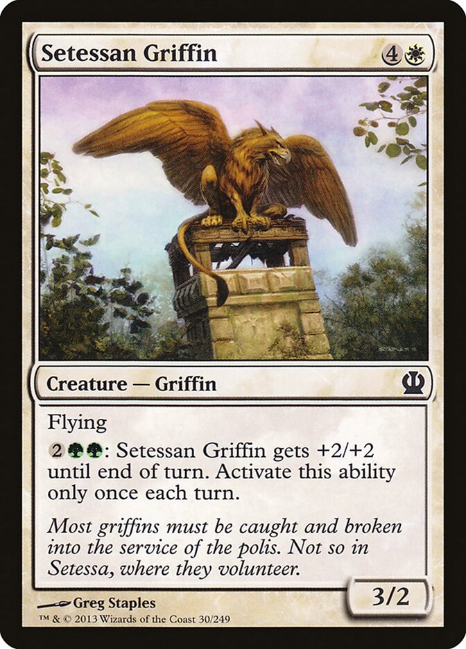 Setessan Griffin - carta Magic The Gathering