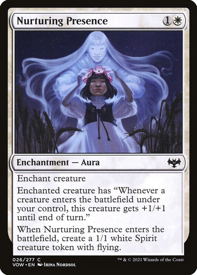 Nurturing Presence - carta Magic The Gathering