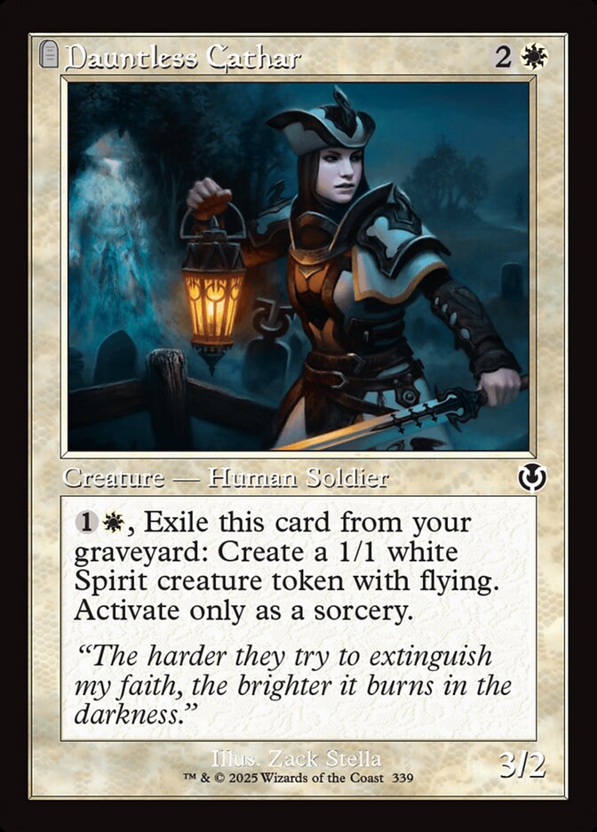 Dauntless Cathar - carta Magic The Gathering