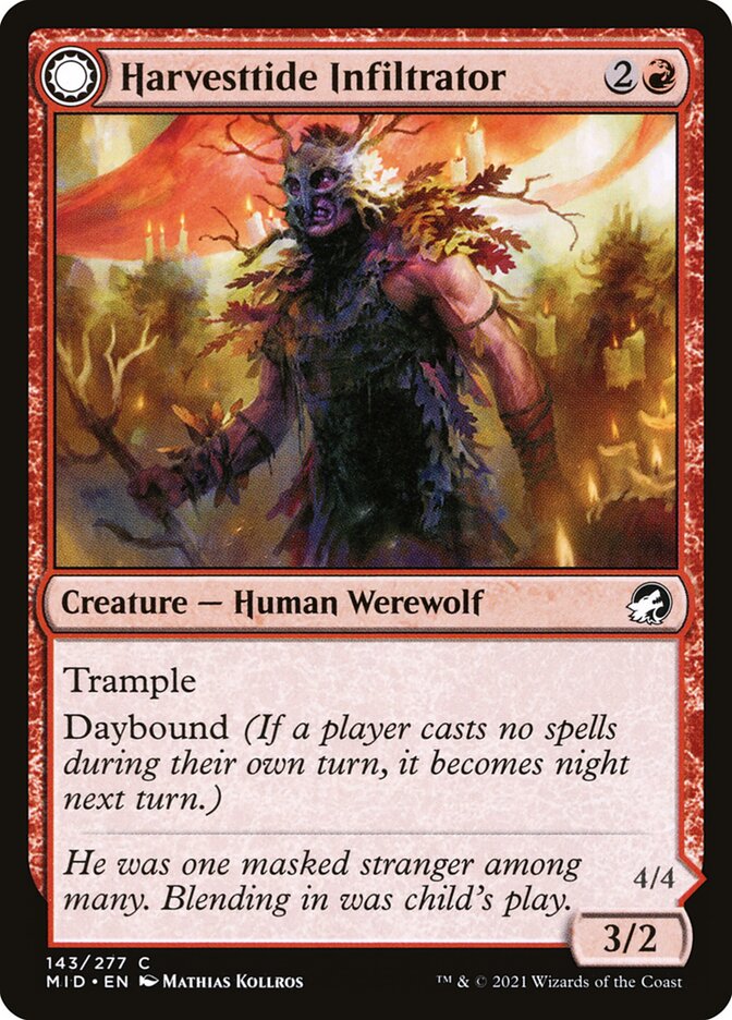 Harvesttide Infiltrator - carta Magic The Gathering