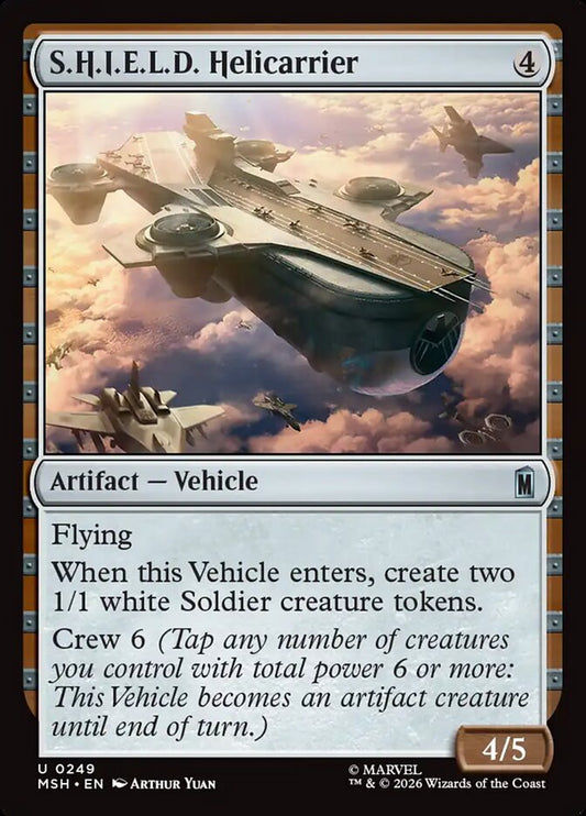 S.H.I.E.L.D. Helicarrier - carta Magic The Gathering