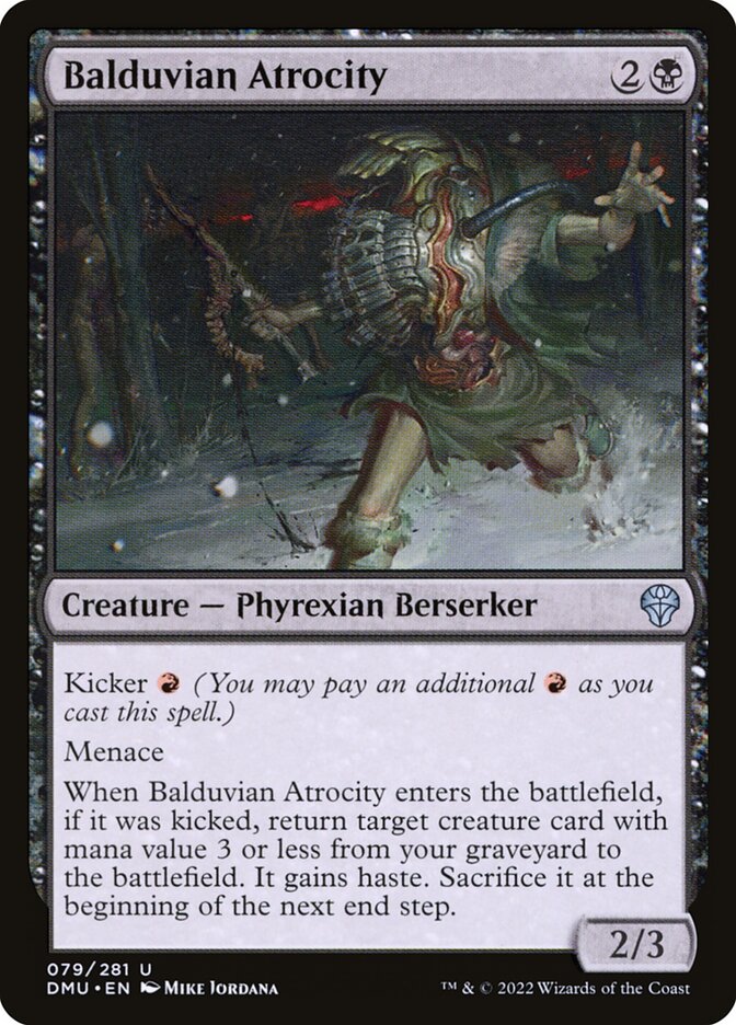 Balduvian Atrocity - carta Magic The Gathering