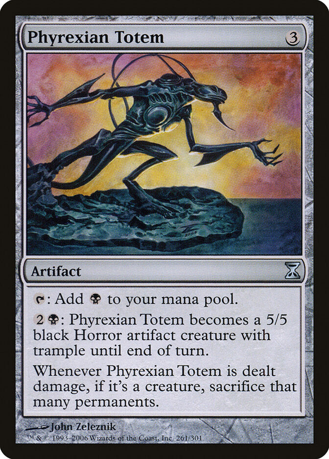Phyrexian Totem - carta Magic The Gathering