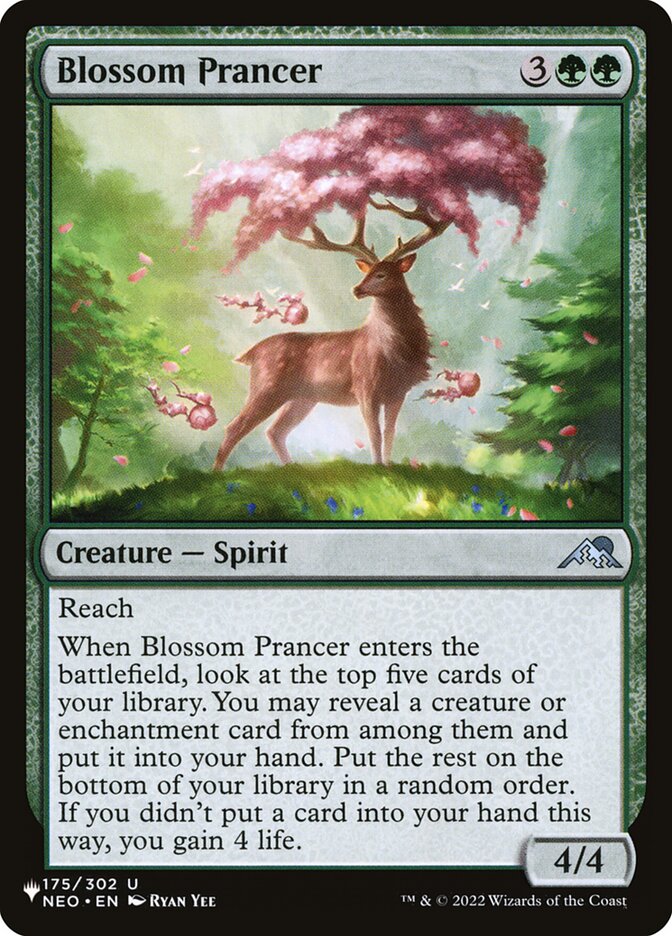 Blossom Prancer - carta Magic The Gathering