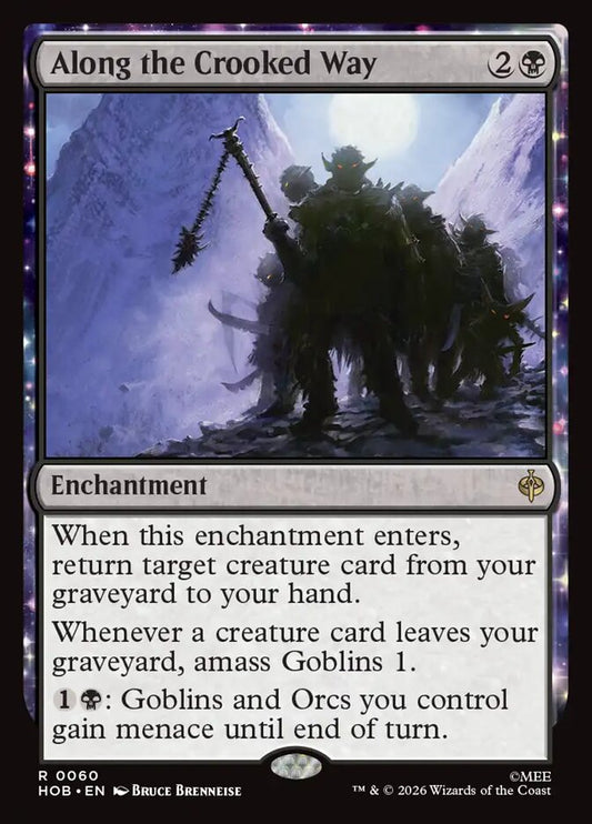 Along the Crooked Way - carta Magic The Gathering