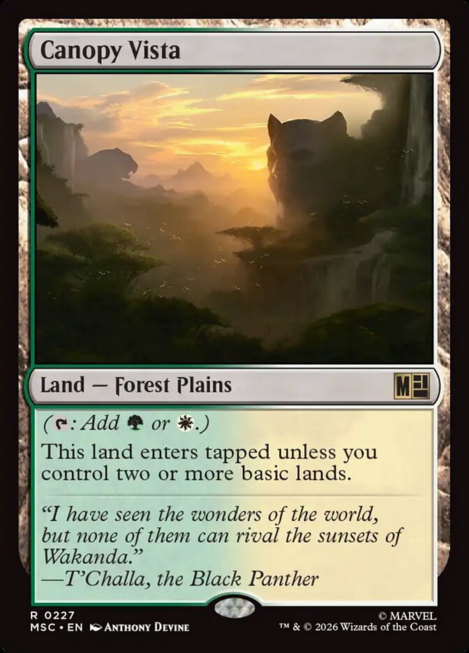 Canopy Vista - carta Magic The Gathering