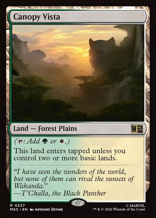 Canopy Vista - carta Magic The Gathering