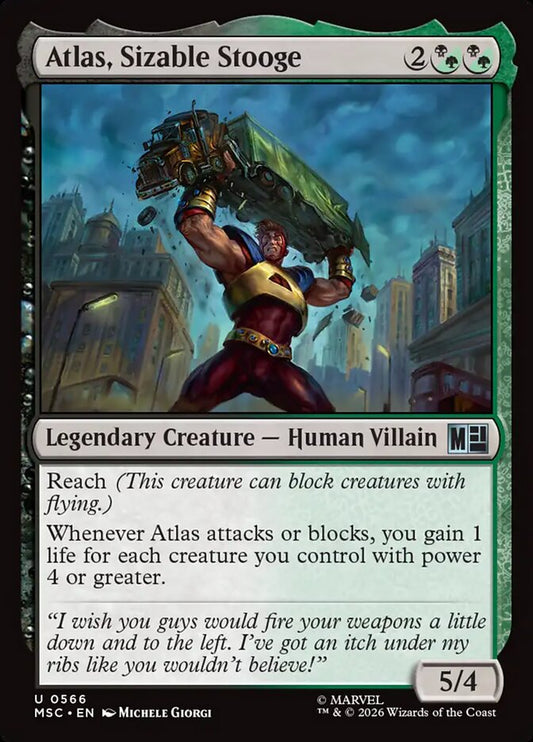 Atlas, Sizable Stooge - carta Magic The Gathering