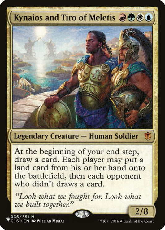 Kynaios and Tiro of Meletis (PLST)