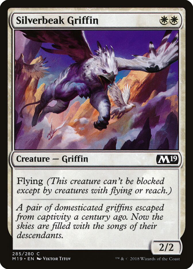 Silverbeak Griffin - carta Magic The Gathering