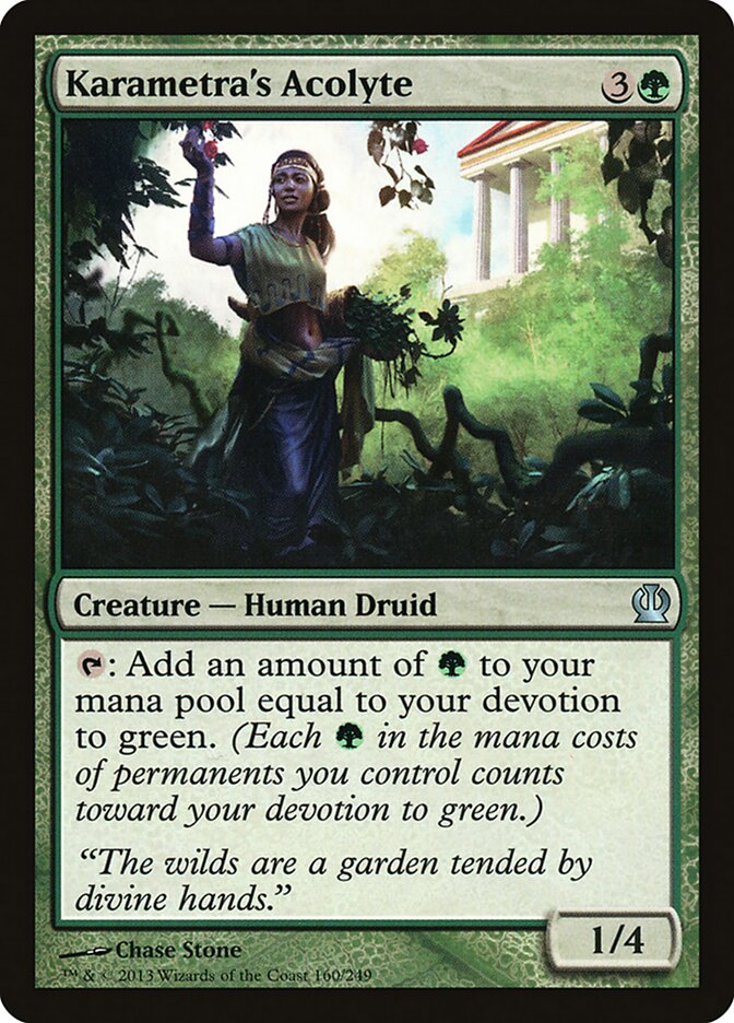 Karametra's Acolyte - carta Magic The Gathering