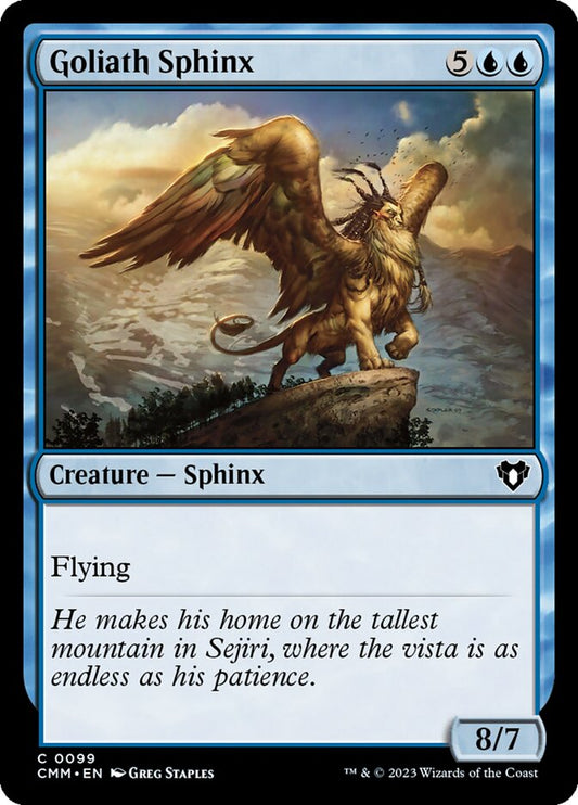 Goliath Sphinx - CMM-099-NF-STD