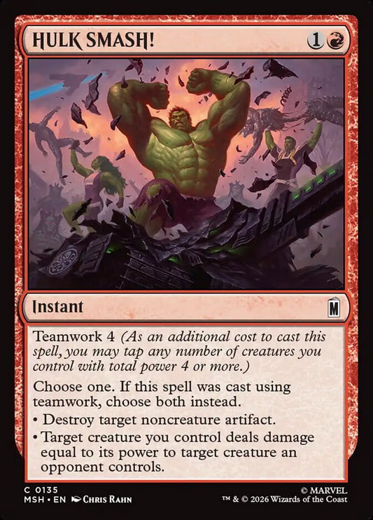 HULK SMASH! - carta Magic The Gathering