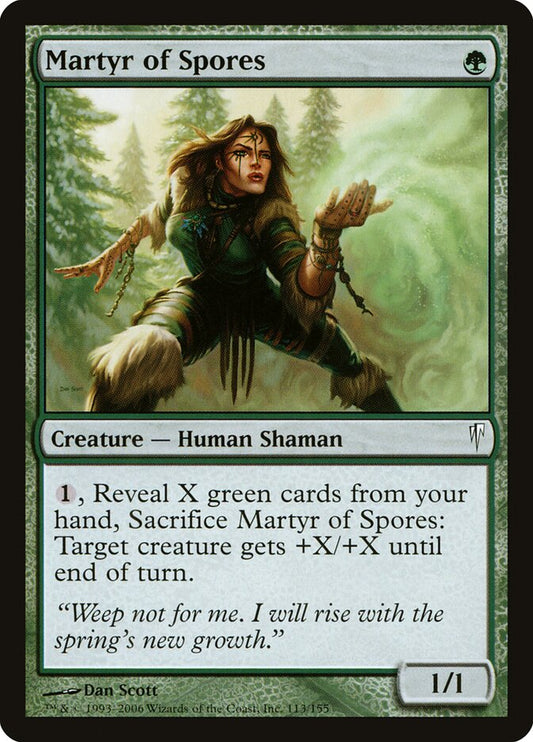 Martyr of Spores - carta Magic The Gathering