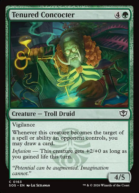 Tenured Concocter - carta Magic The Gathering