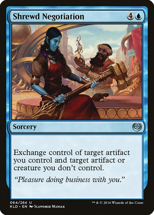 Shrewd Negotiation - KLD-064-NF-STD
