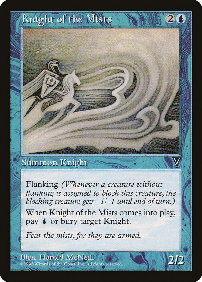 Knight of the Mists - carta Magic The Gathering