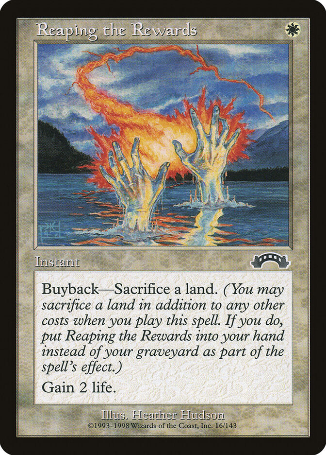 Reaping the Rewards - carta Magic The Gathering
