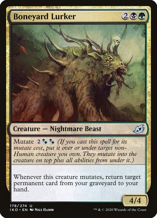Boneyard Lurker - carta Magic The Gathering