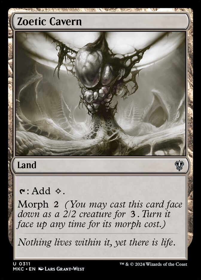 Zoetic Cavern - carta Magic The Gathering