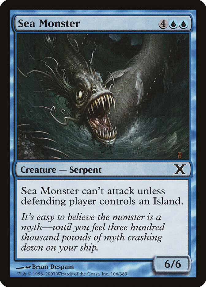 Sea Monster - carta Magic The Gathering