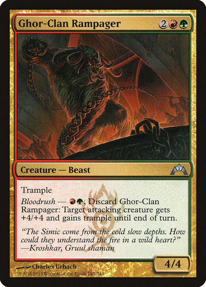 Ghor-Clan Rampager - carta Magic The Gathering