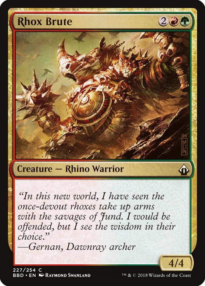 Rhox Brute - carta Magic The Gathering