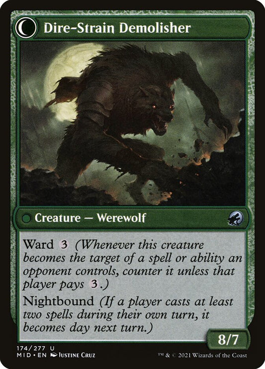 Dire-Strain Demolisher - carta Magic The Gathering