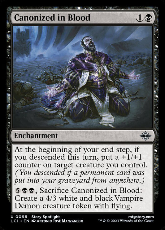 Canonized in Blood - carta Magic The Gathering