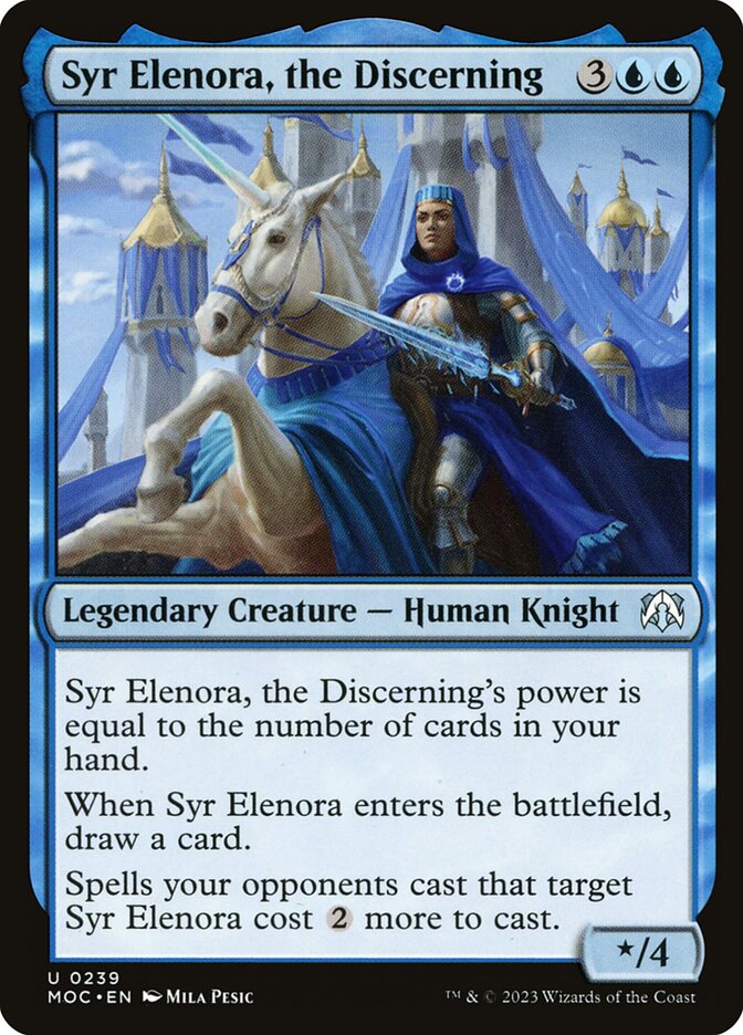 Syr Elenora, the Discerning - carta Magic The Gathering