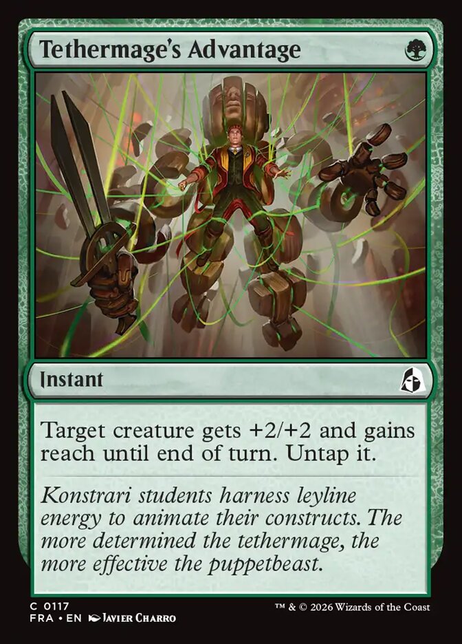 Tethermage's Advantage - carta Magic The Gathering
