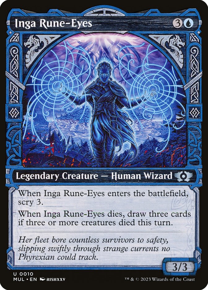 Inga Rune-Eyes - carta Magic The Gathering