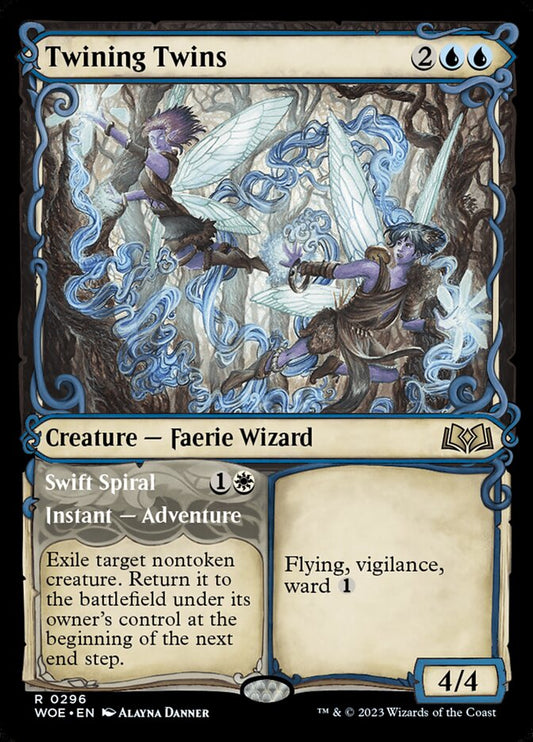 Twining Twins // Swift Spiral - WOE-296-F-BF-SC