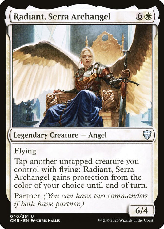 Radiant, Serra Archangel - carta Magic The Gathering