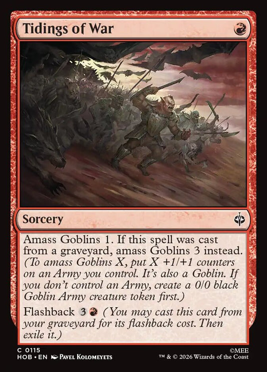Tidings of War - carta Magic The Gathering