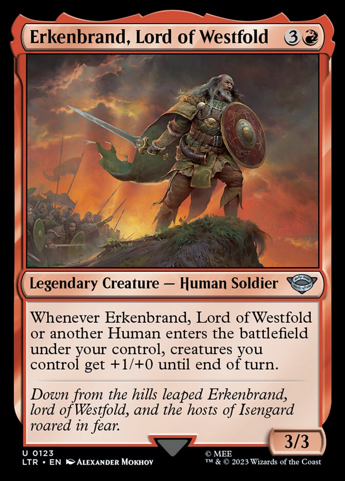 Erkenbrand, Lord of Westfold - LTR-123-NF-LDG