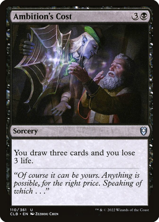 Ambition's Cost - CLB-110-NF-STD