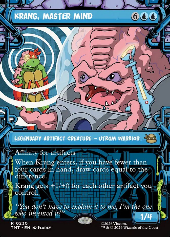 Krang, Master Mind - carta Magic The Gathering