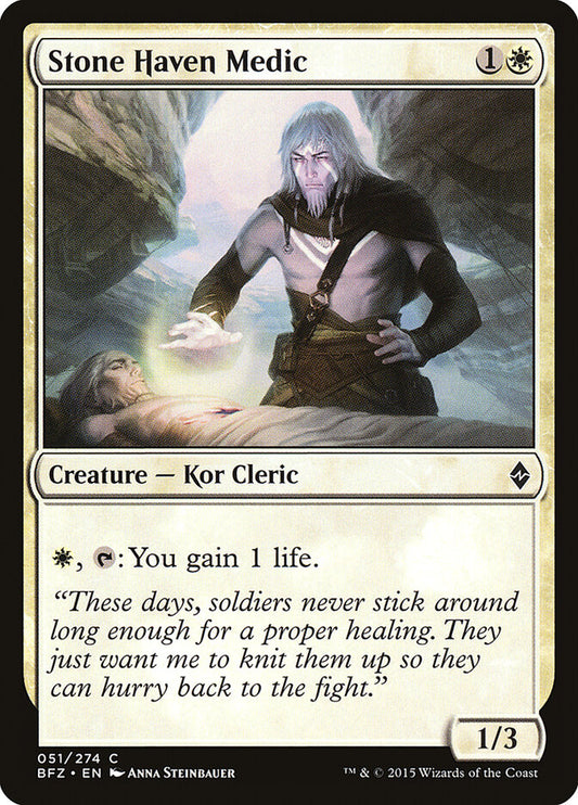 Stone Haven Medic - carta Magic The Gathering